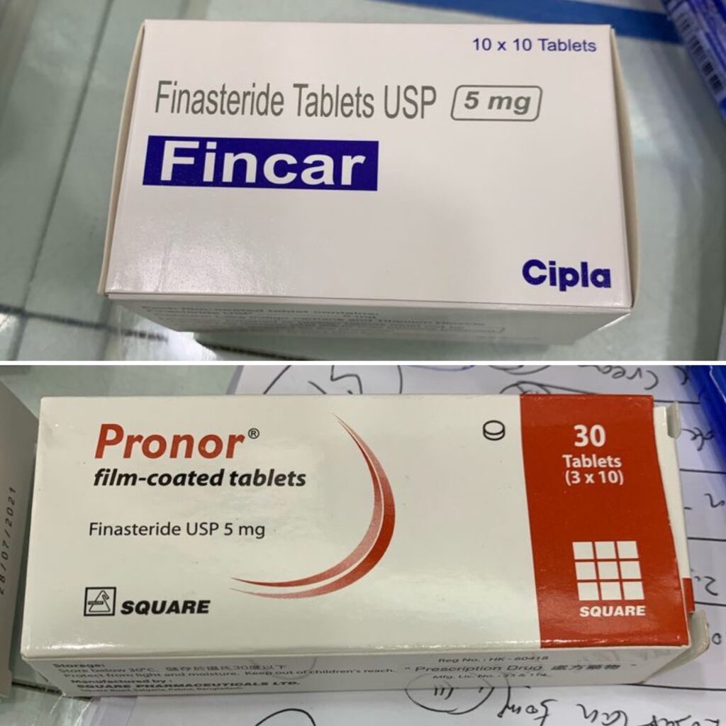 Fincar/Pronor - 5mg Finasteride